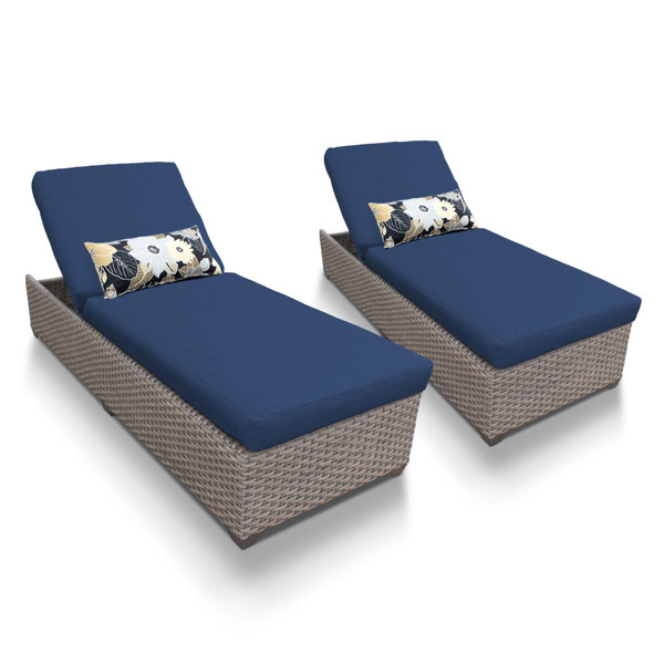 Joss & Main Vester 77'' Long Reclining Double Chaise with Cushions & Reviews Wayfair